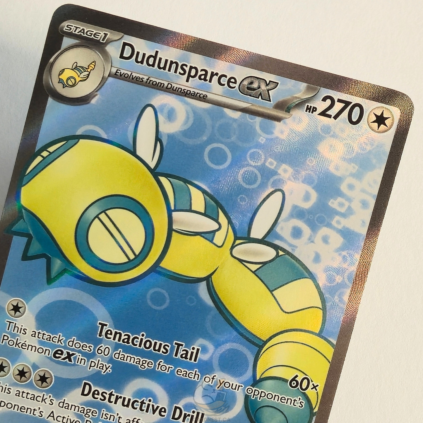 Dudunsparce ex 178/159 Full Art Ultra Rare – Journey Together – Near Mint – English