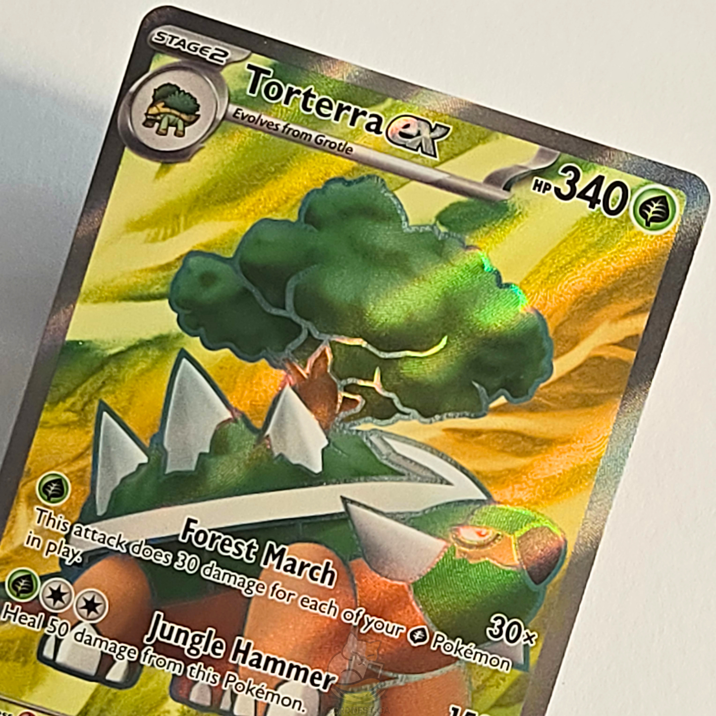 Torterra ex 185/162 Full Art Ultra Rare – Temporal Forces – Near Mint – English