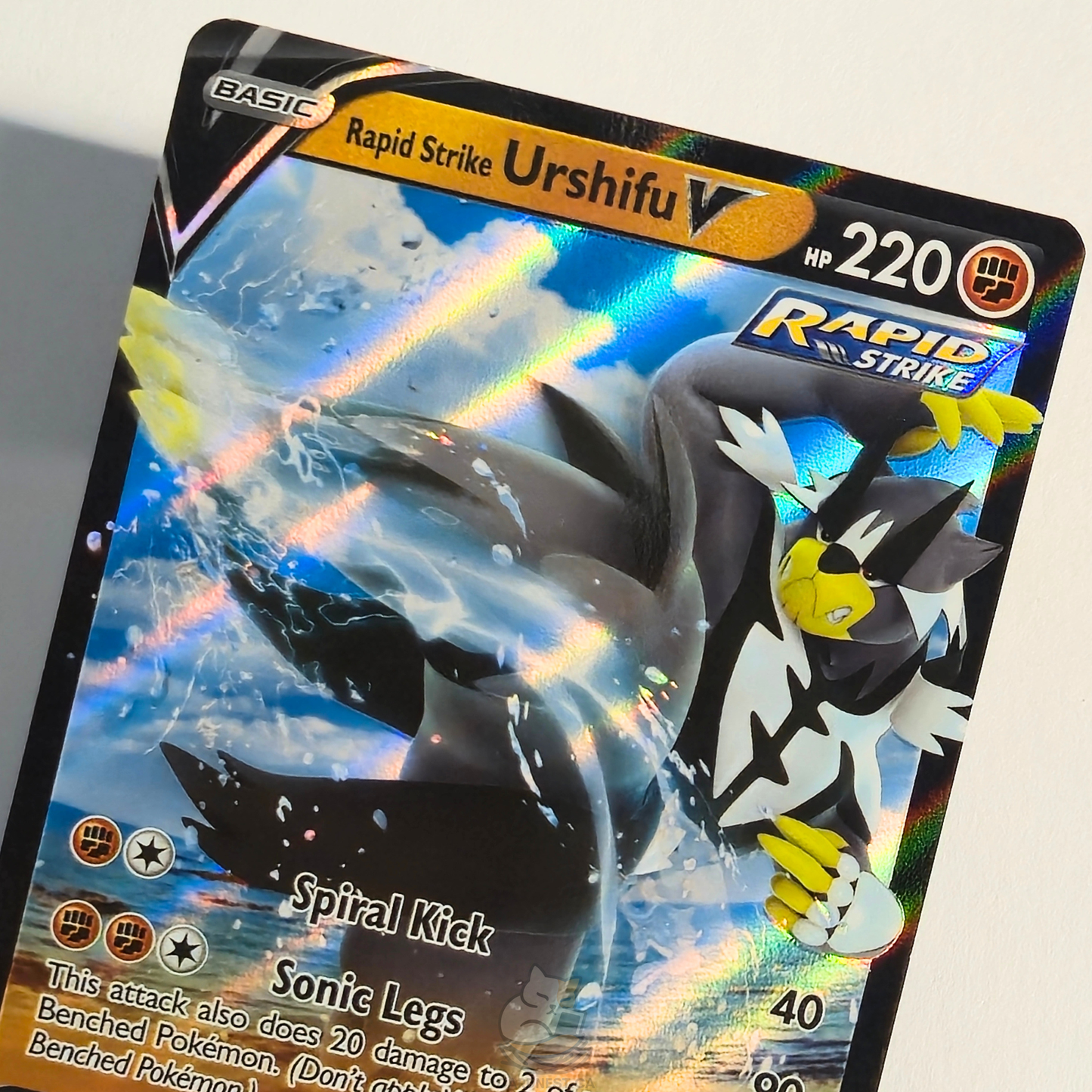 Rapid Strike Urshifu V SWSH107 Full Art Black Star Promo – Sword & Shield – Near Mint – English
