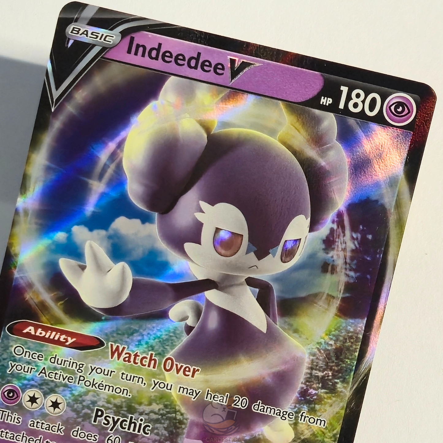 Indeedee V 039/072 Full Art Ultra Rare – Shining Fates – Near Mint – English