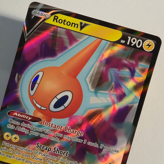 Rotom V 058/19 Full Art Ultra Rare – Lost Origin – Near Mint – English