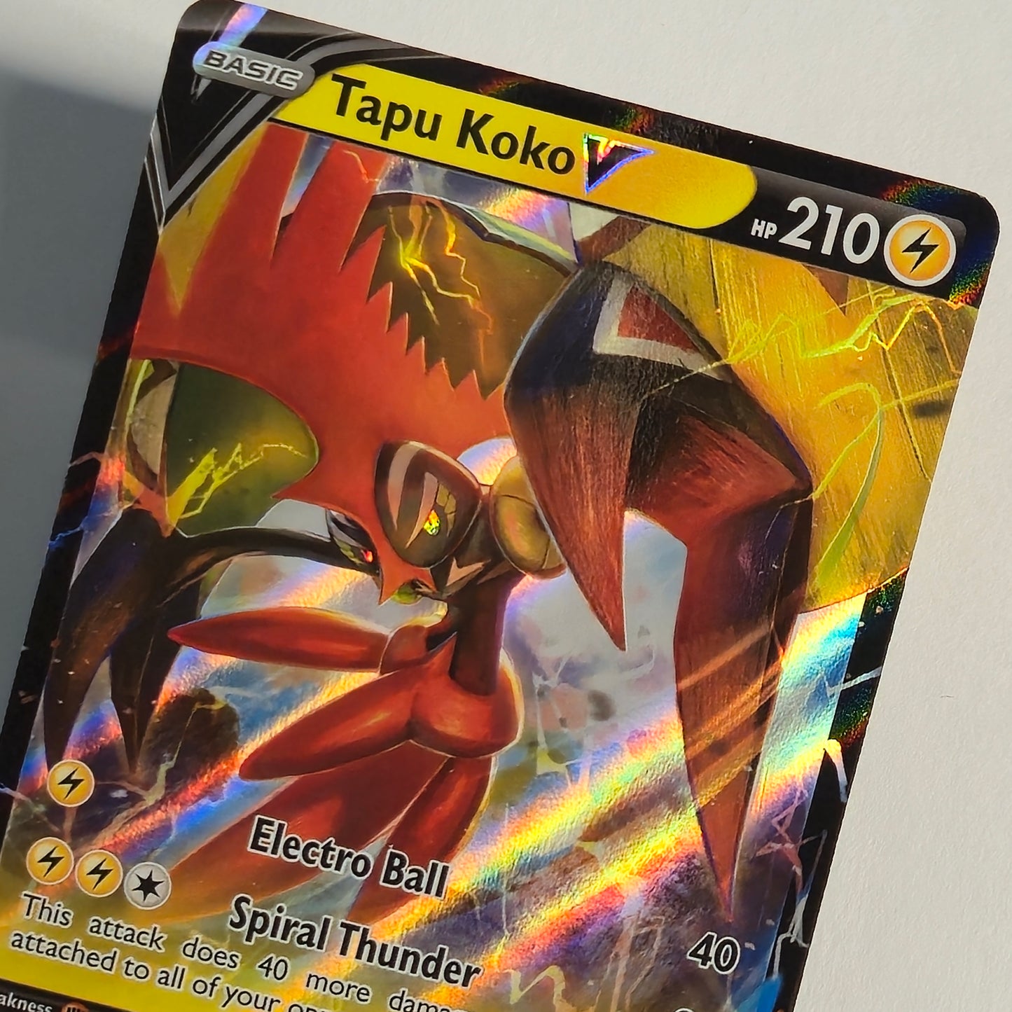 Tapu Koko V 050/163 Full Art Ultra Rare – Battle Styles – Near Mint – English