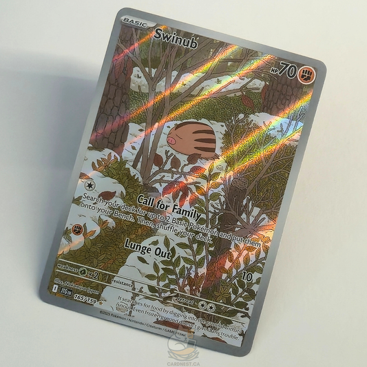 Swinub 165/159 Full Art Illustration Rare – Journey Together – Near Mint – English