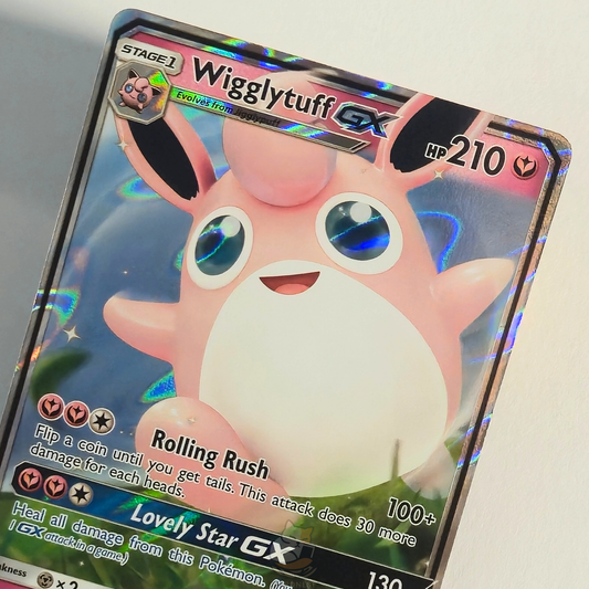 Wigglytuff GX 42/68 Full Art Ultra Rare – Hidden Fates – Near Mint – English