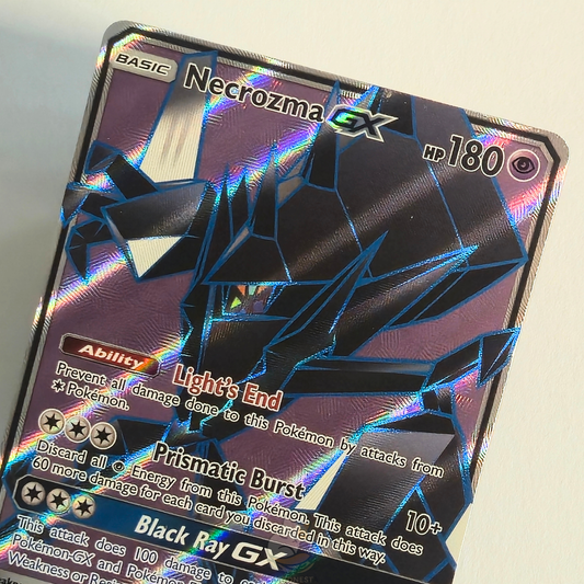 Necrozma GX 134/147 Full Art Ultra Rare – Burning Shadows – Near Mint – English