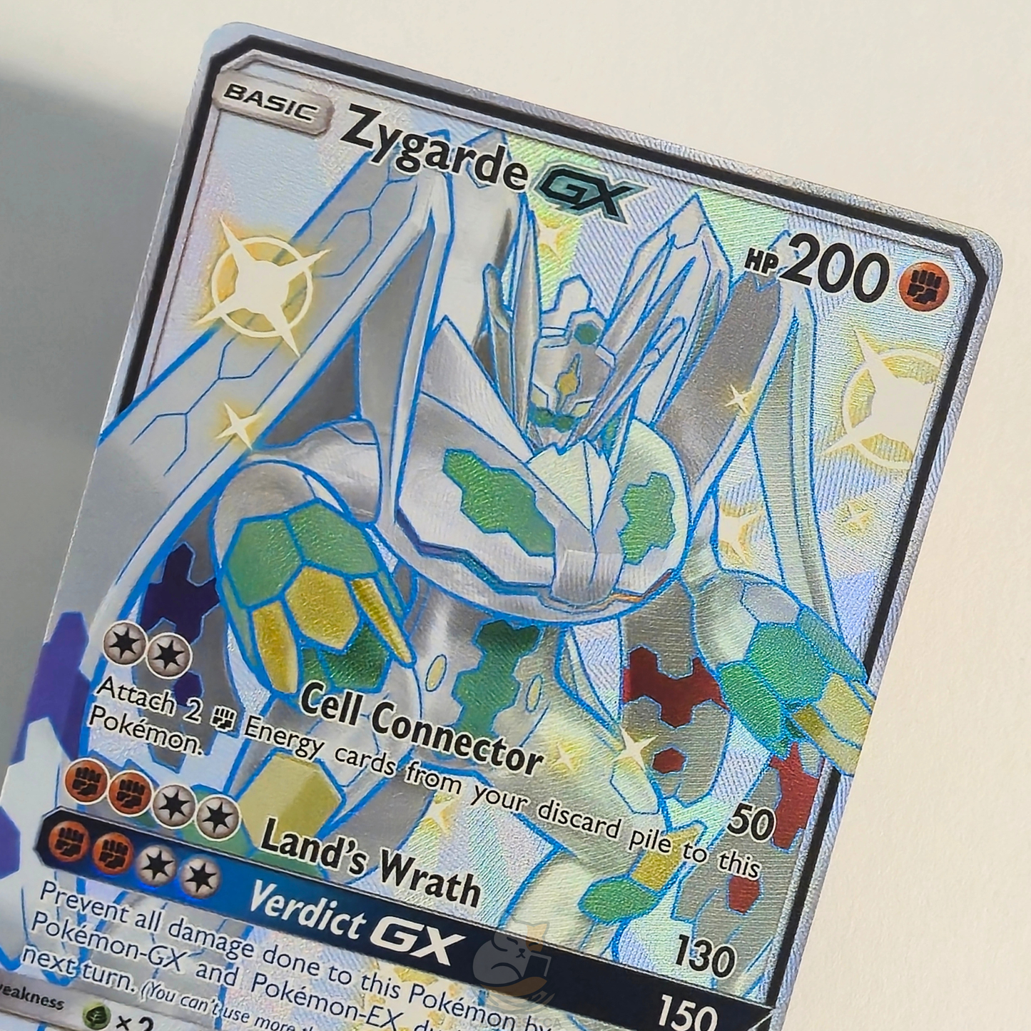 Zygarde GX SV65/SV94 Full Art Shiny Holo Rare – Hidden Fates: Shiny Vault – Near Mint – English