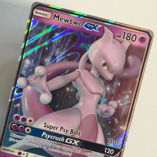 Mewtwo GX 31/68 Full Art Ultra Rare – Hidden Fates: Shiny Vault – Near Mint – English
