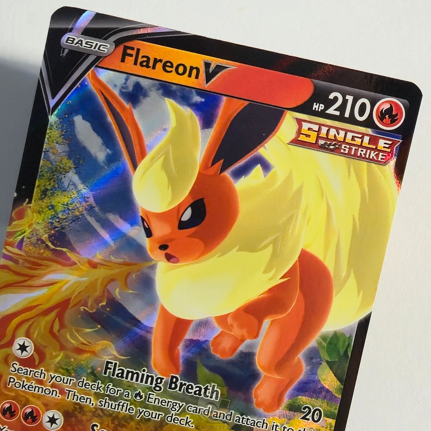 Flareon V SWSH149 Full Art Black Star Promo – Sword & Shield – Near Mint – English