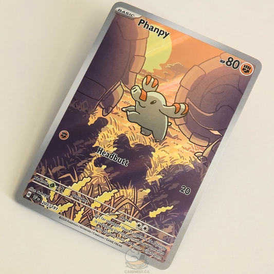 Phanpy 205/191 Full Art Illustration Rare – Surging Sparks – Near Mint – English