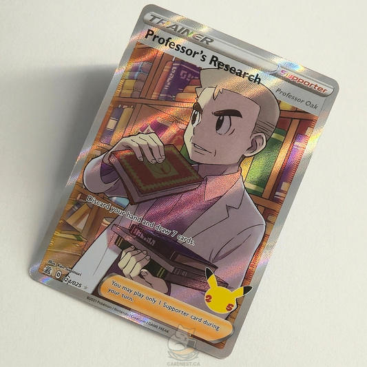 Professor's Research 024/025 Full Art Trainer Ultra Rare – Celebrations – Near Mint – English