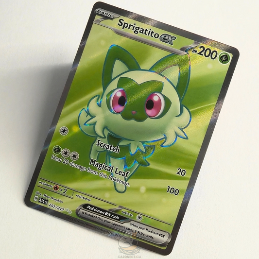 Sprigatito Ex 251/217 Full Art Ultra Rare – Ascended Heroes – Near Mint – English