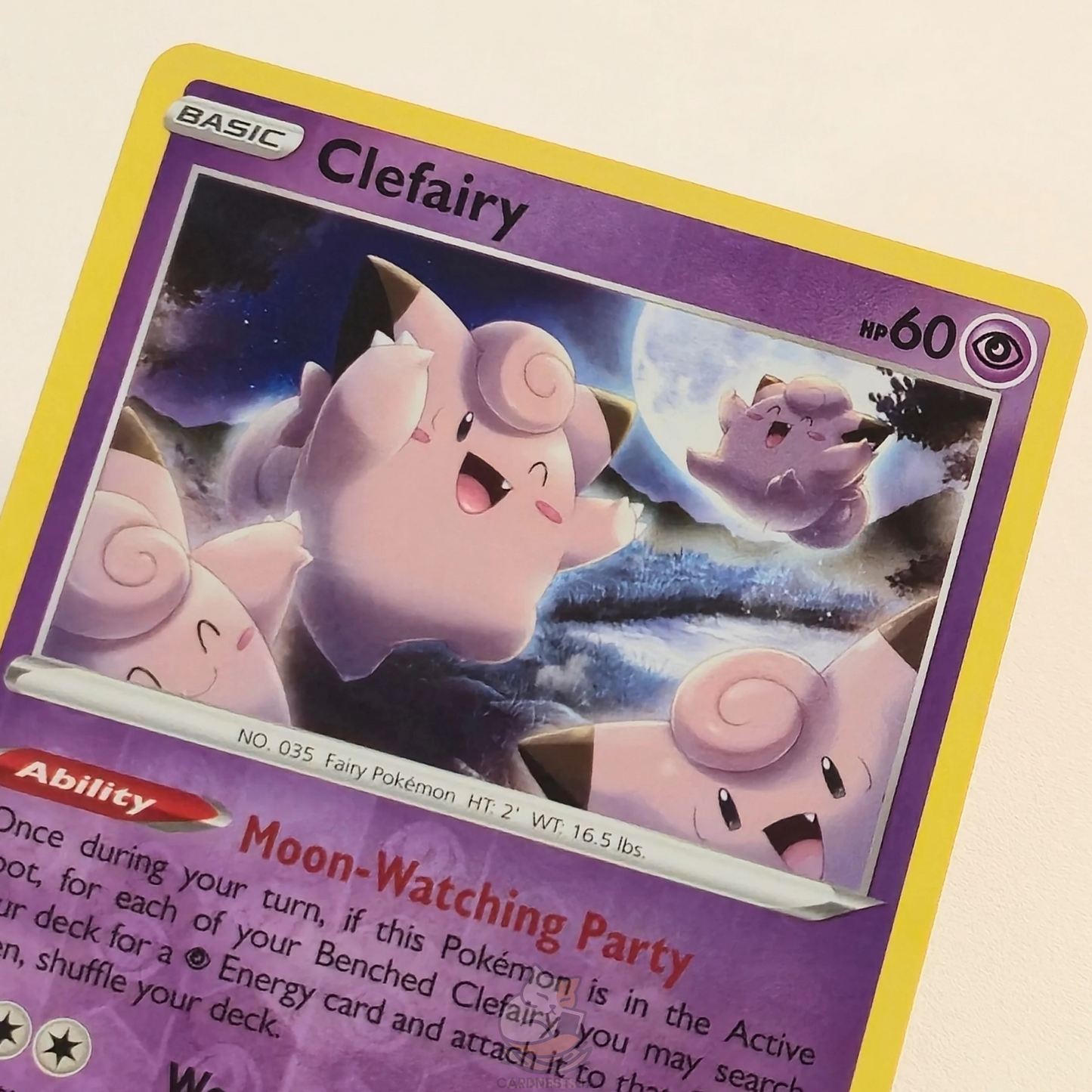 Clefairy 062/196 Reverse Holo – Lost Origin – Near Mint – English