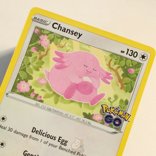 Chansey 051/078 – Pokémon Go – Near Mint – English