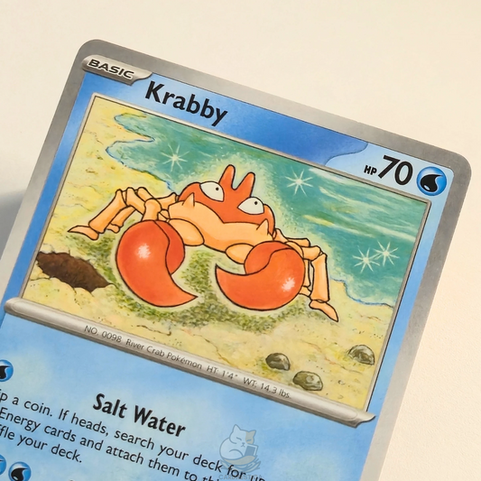 Krabby 098/165 – Scarlet & Violet 151 – Near Mint – English