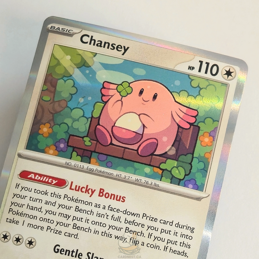 Chansey 113/165 Holo – Scarlet & Violet 151 – Near Mint – English