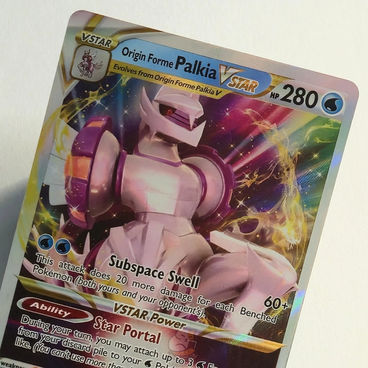 Origin Forme Palkia VSTAR SWSH254 Full Art Black Star Promo – Sword & Shield – Near Mint – English