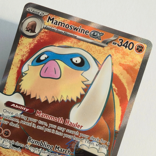Mamoswine ex 174/159 Full Art Ultra Rare – Journey Together – Near Mint – English