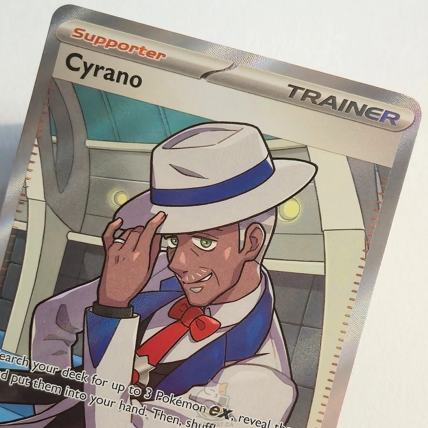 Cyrano 230/191 Full Art Trainer Ultra Rare – Surging Sparks – Near Mint – English