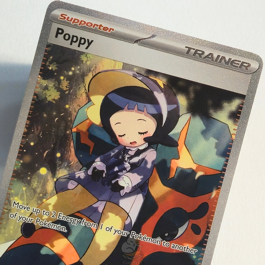 Poppy 227/197 Full Art Trainer Special Illustration Rare – Obsidian Flames – Near Mint – English