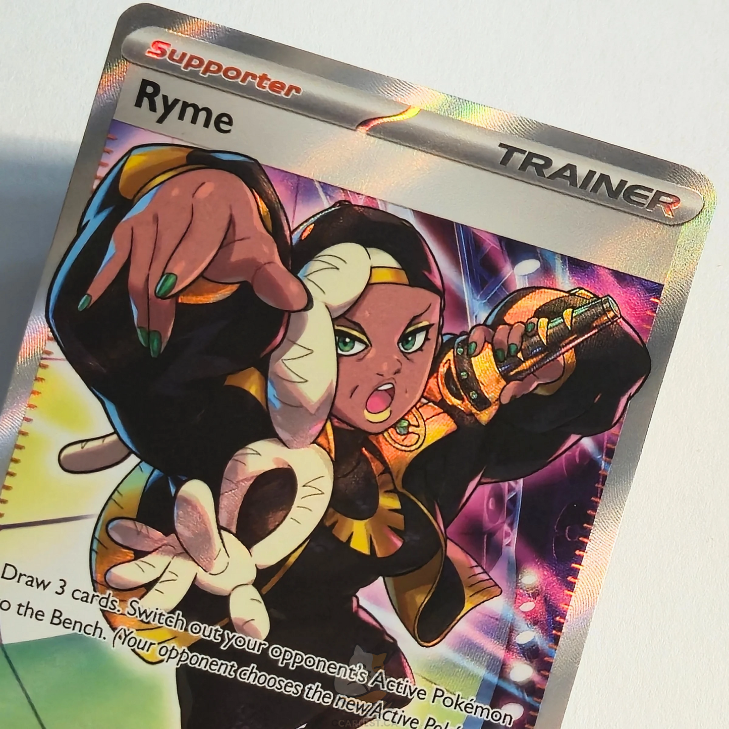 Ryme 221/197 Full Art Trainer Ultra Rare – Obsidian Flames – Near Mint – English