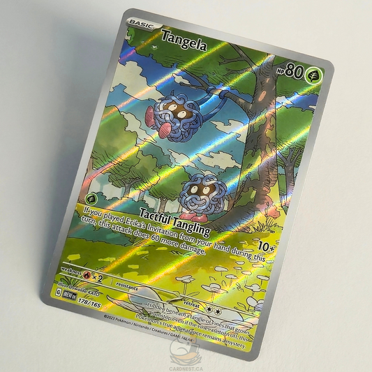 Tangela 178/165 Full Art Illustration Rare – Scarlet & Violet 151 – Near Mint – English
