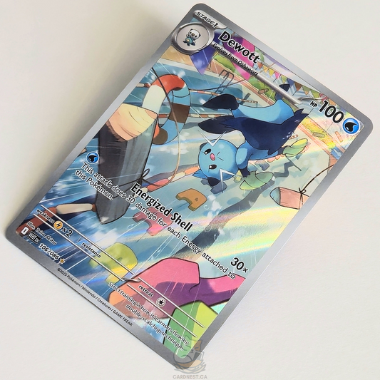 Slowpoke 082/078 Full Art Pokémon card from Violet Ex – Near Mint condition – angled view