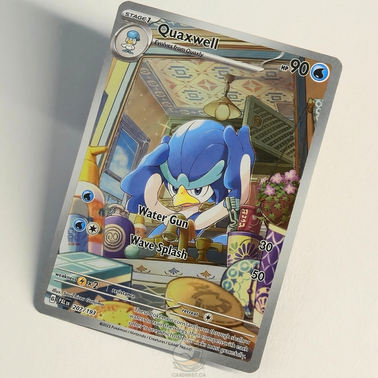 Quaxwell 207/193 Full Art Illustration Rare – Paldea Evolved – Near Mint – English