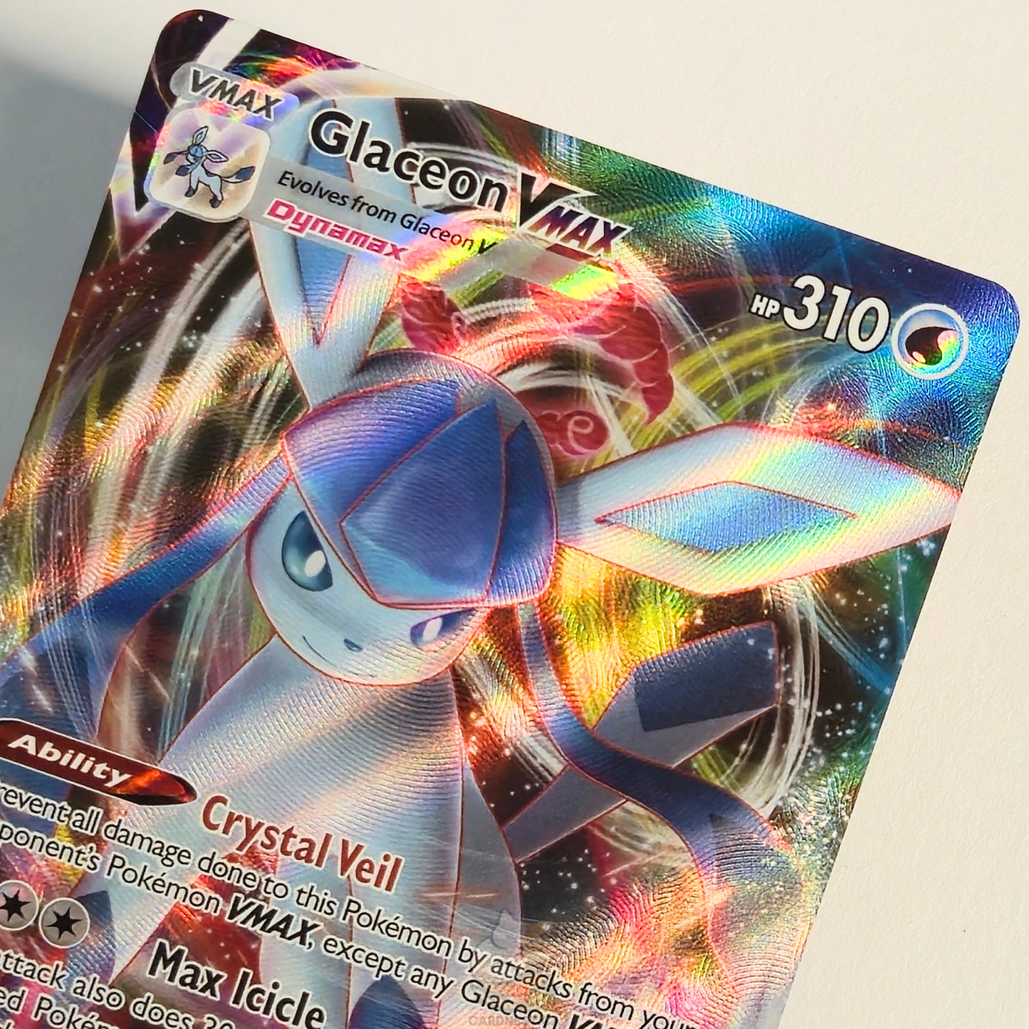 Glaceon Vmax 041/203 Full Art Ultra Rare – Evolving Skies – Near Mint – English