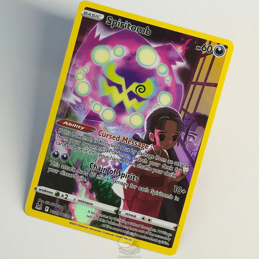 Spiritomb TG09/TG30 Trainer Gallery Ultra Rare – Lost Origin – Near Mint – English