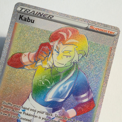 Kabu 077/073 Full Art Trainer Secret Rare – Champion'S Path – Near Mint – English