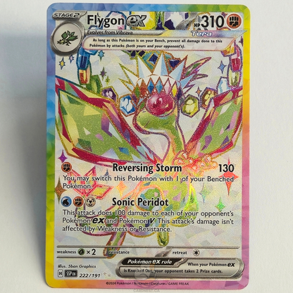 Flygon ex 222/191 Full Art Ultra Rare – Surging Sparks – Near Mint – English