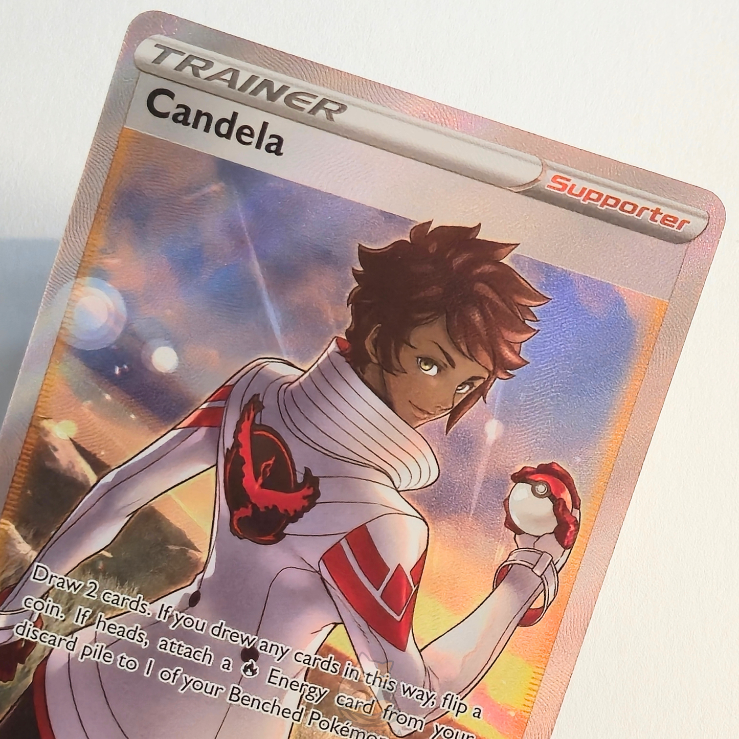 Candela SWSH228 Full Art Trainer Pokémon Go Black Star Promo – Sword & Shield Promo – Near Mint – English