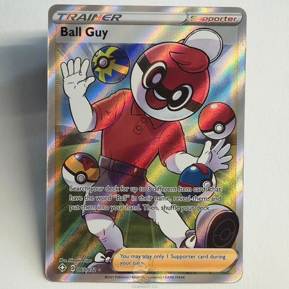 Ball Guy 065/072 Full Art Trainer Ultra Rare – Shining Fates – Near Mint – English