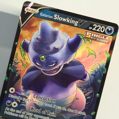 Galarian Slowking V 099/198 Full Art Ultra Rare – Chilling Reign – Near Mint – English