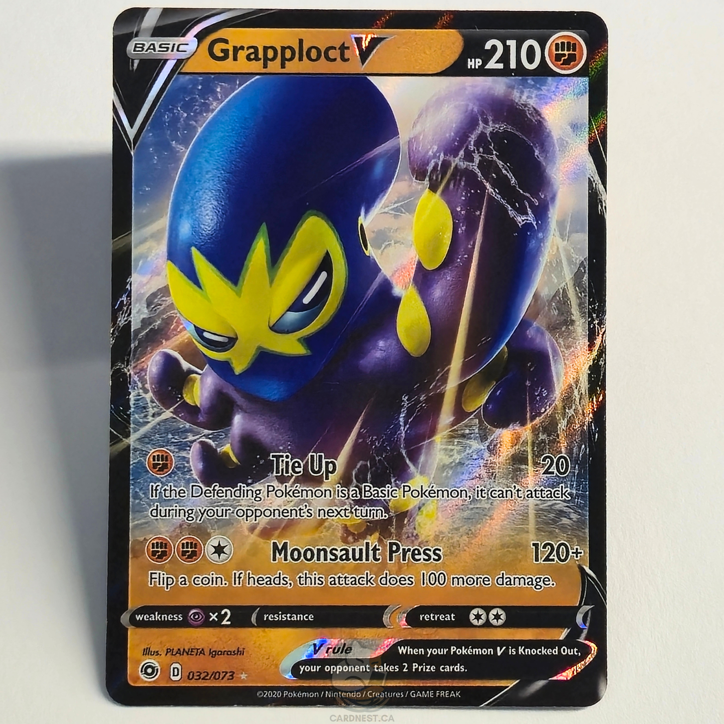 Grapploct V 032/073 Full Art Ultra Rare – Champion's Path – Near Mint – English
