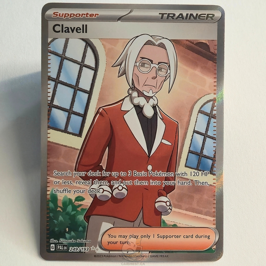 Clavell 249/193 Full Art Trainer Ultra Rare – Paldea Evolved – Near Mint – English