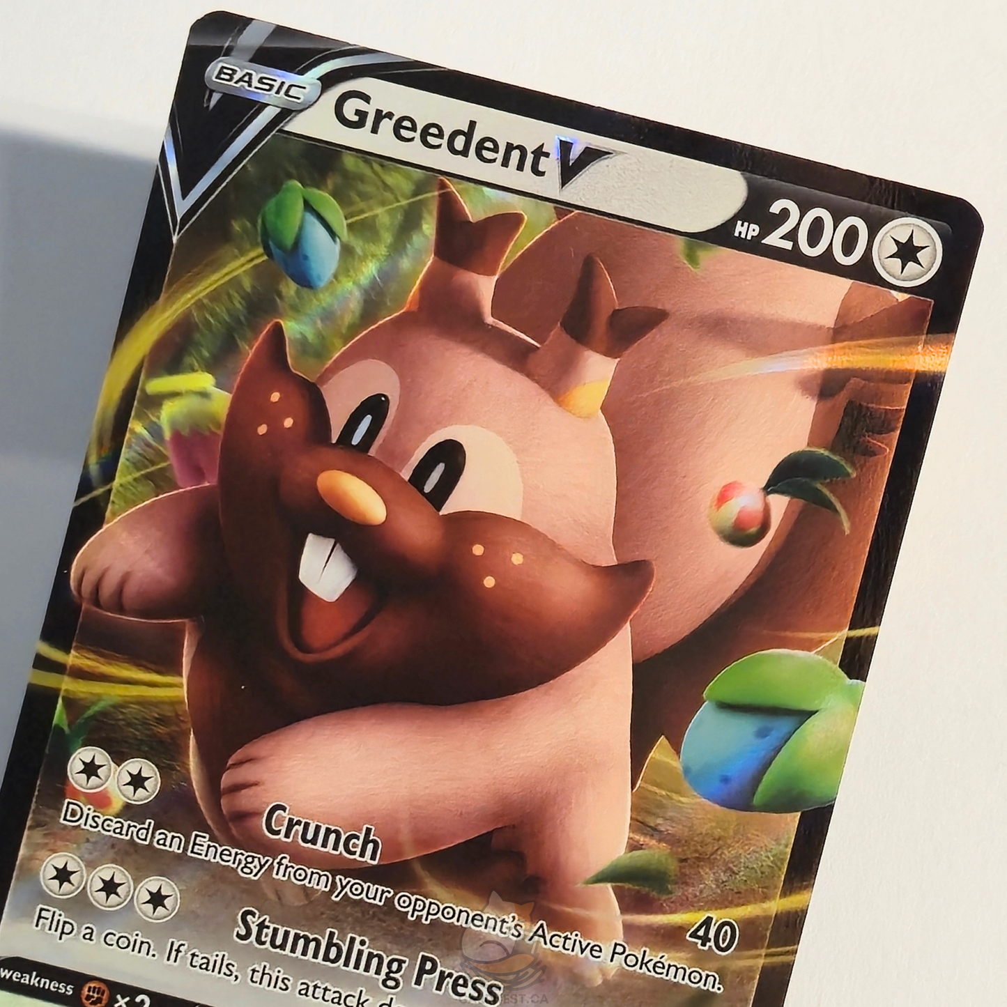 Greedent V 053/072 Full Art Ultra Rare – Shining Fates – Near Mint – English