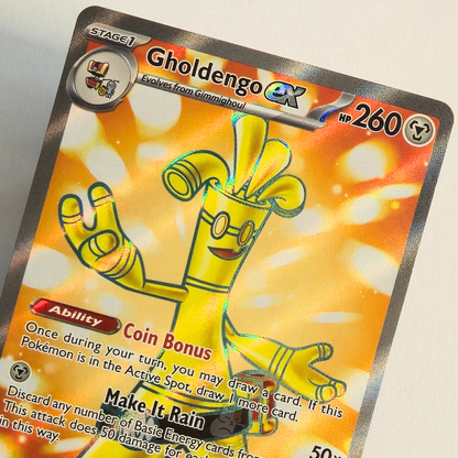 Gholdengo ex 231/182 Full Art Ultra Rare – Paradox Rift – Near Mint – English