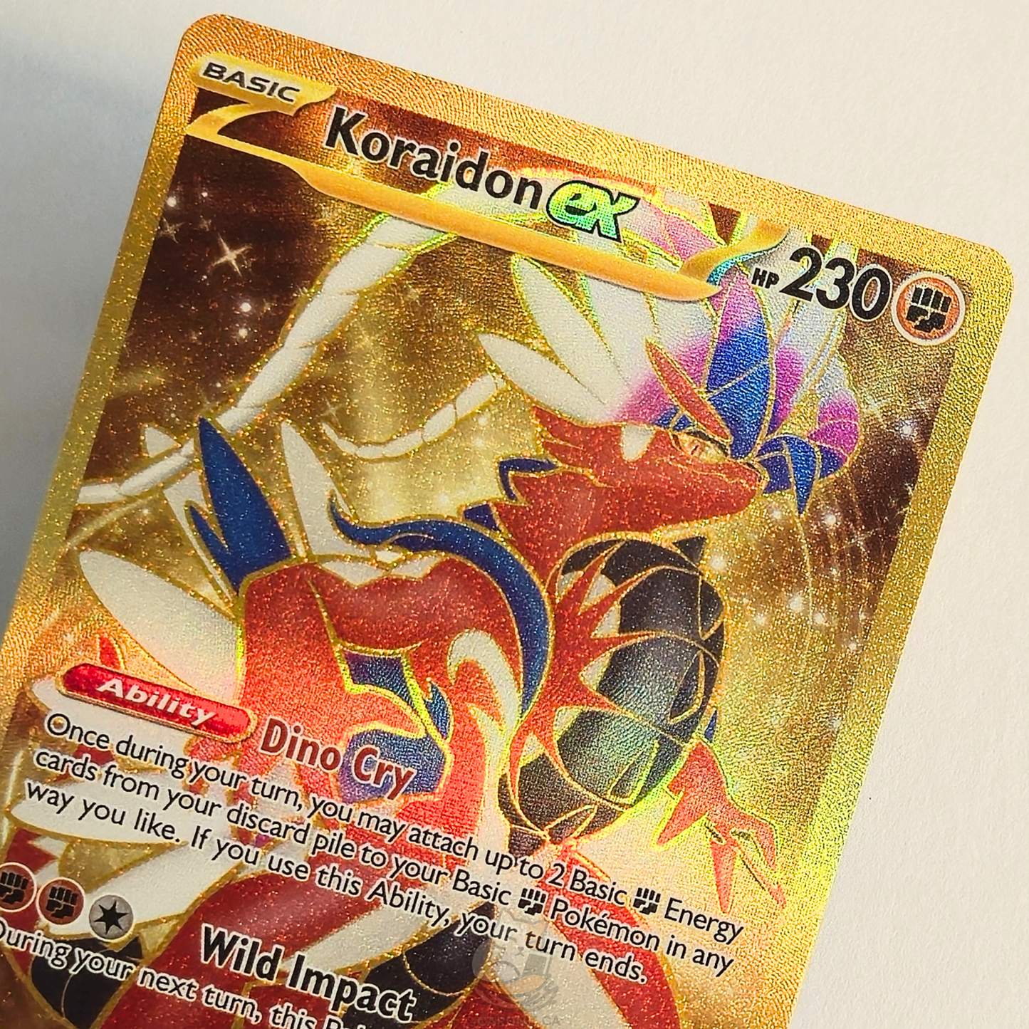 Koraidon ex 254/198 Full Art Hyper Rare – Scarlet & Violet Base Set – Near Mint – English