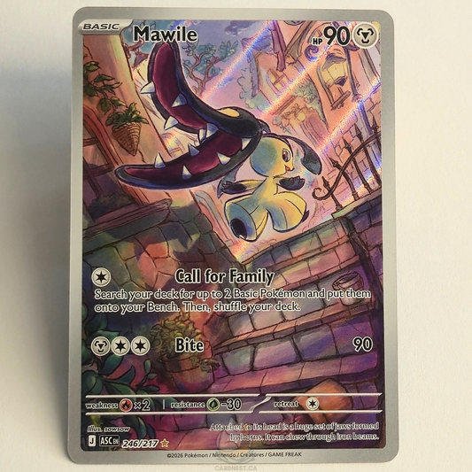 Mawile 246/217 Full Art Illustration Rare – Ascended Heroes – Near Mint – English