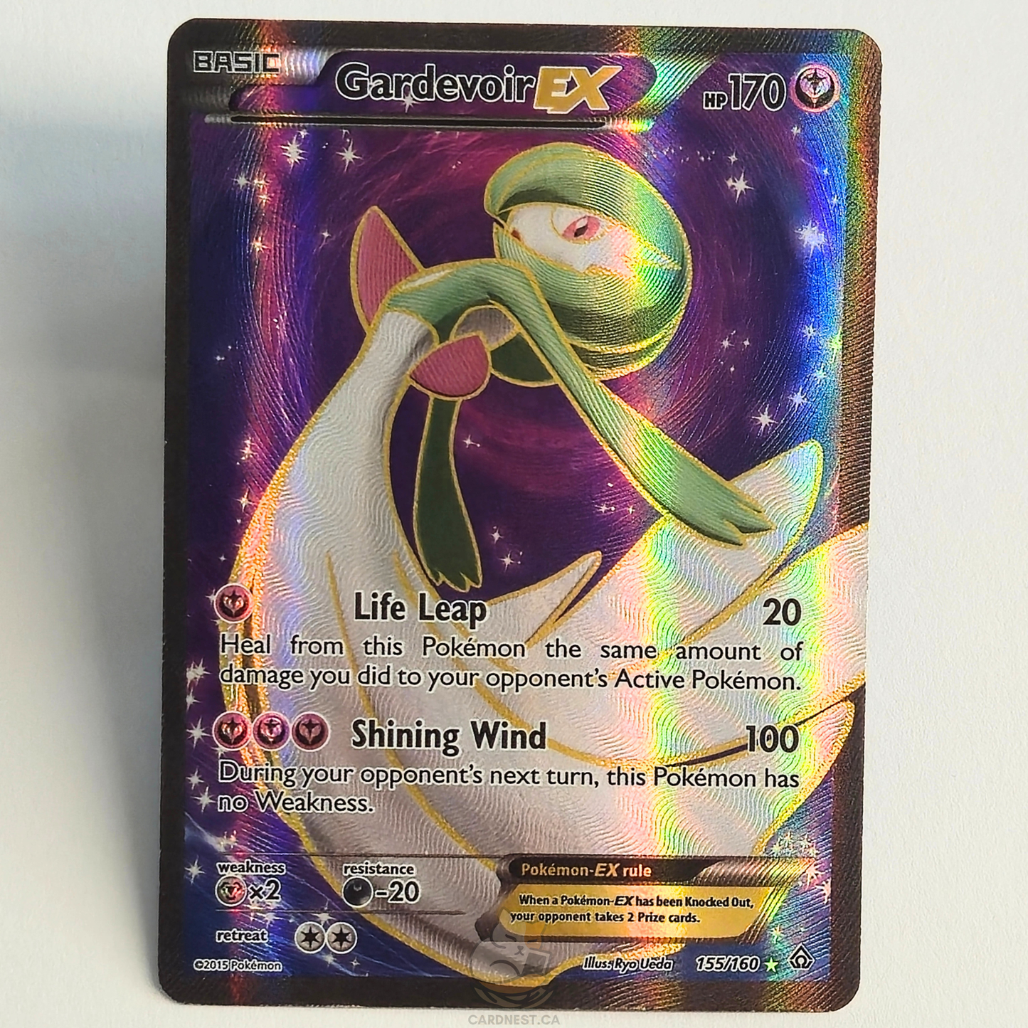 Gardevoir EX 155/160 Full Art Ultra Rare – Primal Clash – English