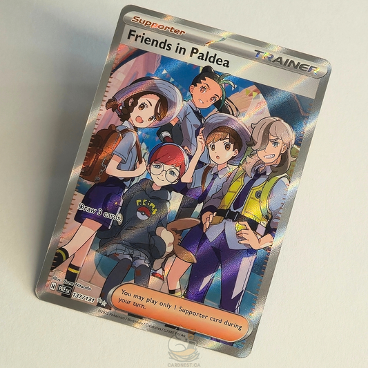 Friends In Paldea 137/131 Full Art Trainer Ultra Rare – Prismatic Evolutions – Near Mint – English