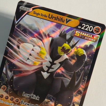 Single Strike Urshifu V SWSH106 Full Art Black Star Promo – Sword & Shield – Near Mint – English