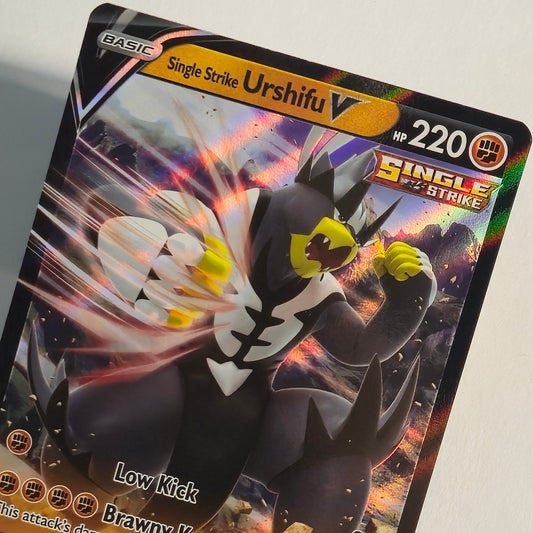 Single Strike Urshifu V SWSH106 Full Art Black Star Promo – Sword & Shield – Near Mint – English