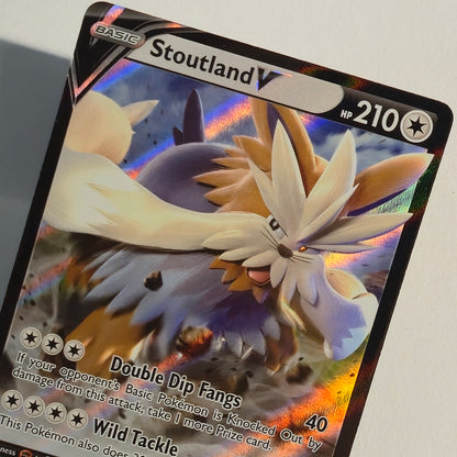 Stoutland V 117/163 Full Art Ultra Rare – Battle Styles – Near Mint – English