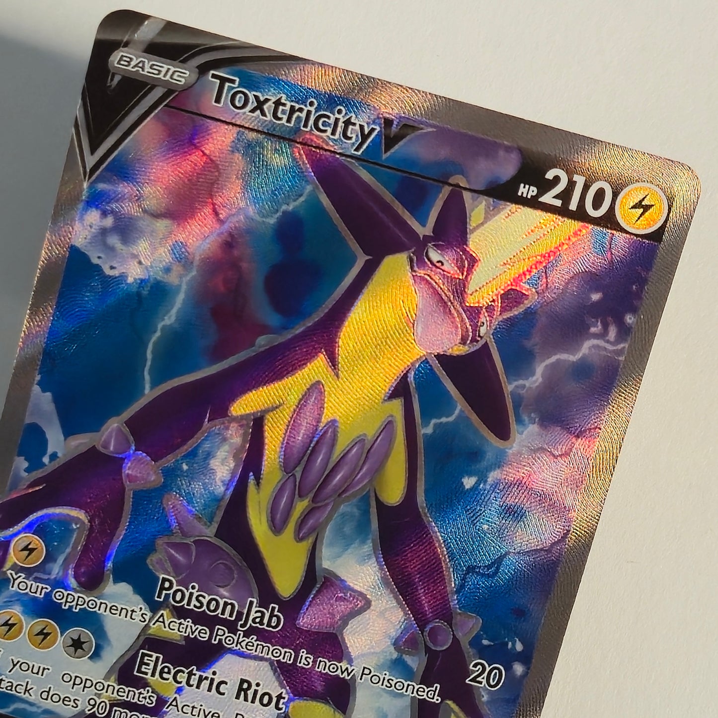 Toxtricity V 182/192 Full Art Ultra Rare – Rebel Clash – Near Mint – English