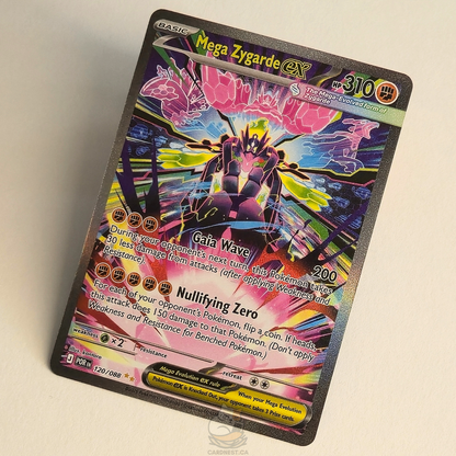 Mega Zygarde Ex 120/088 Full Art Special Illustration Rare – Perfect Order – Near Mint – English