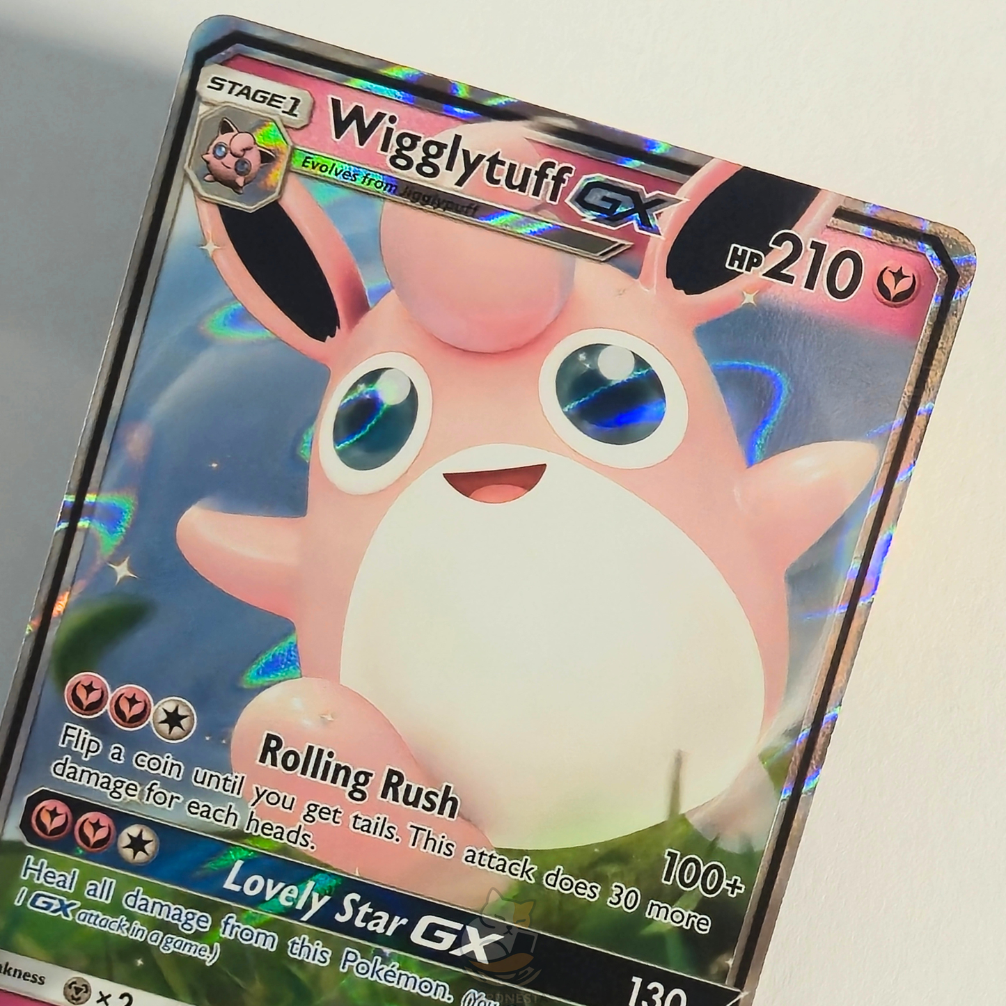 Wigglytuff GX 42/68 Full Art Ultra Rare – Hidden Fates – Near Mint – English