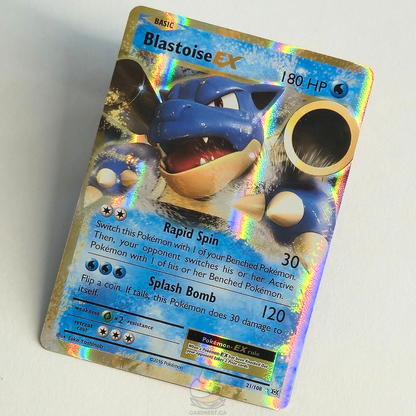 Blastoise EX 21/108 Holo Ultra Rare – Evolutions – Near Mint – English