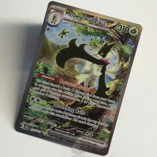 Meowscarada ex 256/193 Full Art Special Illustration Rare – Paldea Evolved – Near Mint – English